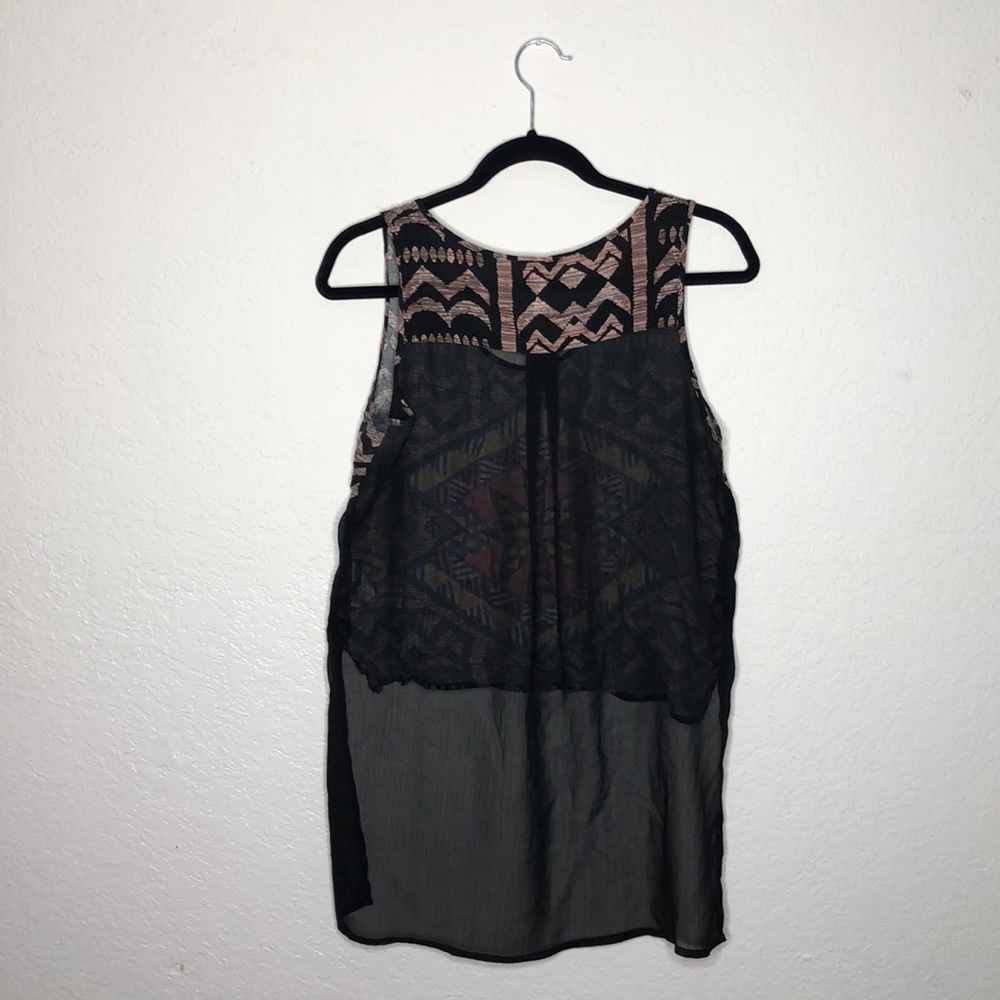 Aztec Print Tank - Picture 2 of 2